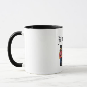 Boca Raton Black Nutcracker Funny Christmas Mug