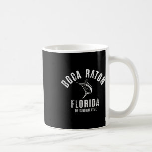 Boca Raton Florida Beach Fl Retro Vintage Beach Fr Coffee Mug