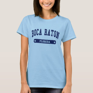 Boca Raton Florida College Style t shirts