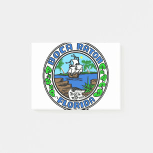 Boca Raton Florida Post-it Notes
