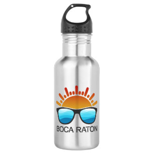 Boca Raton Florida Sunglasses 532 Ml Water Bottle
