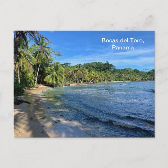 Bocas del Toro, Panama Postcard (Front)