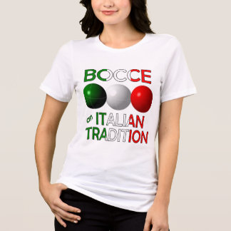 Bocce an Italian Tradition Tri-Blend Shirt