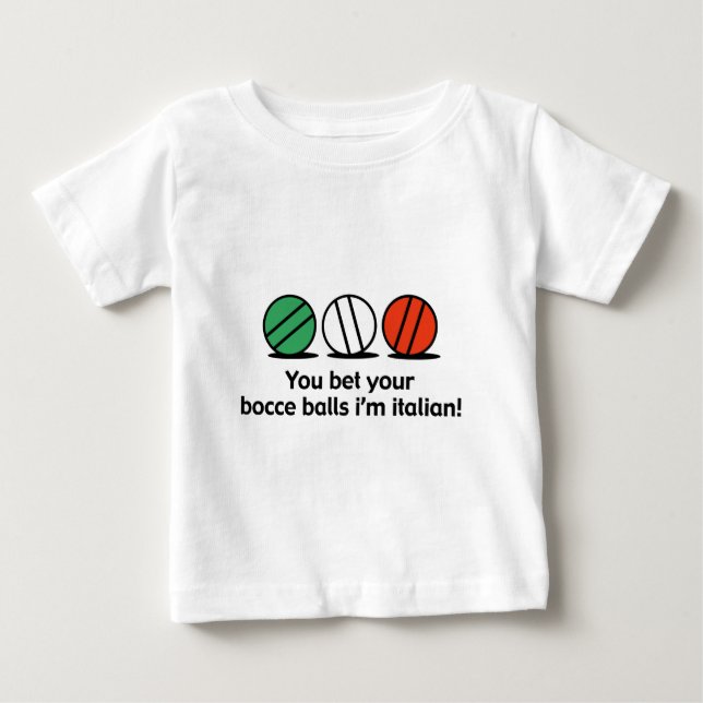 Bocce Baby T-Shirt (Front)
