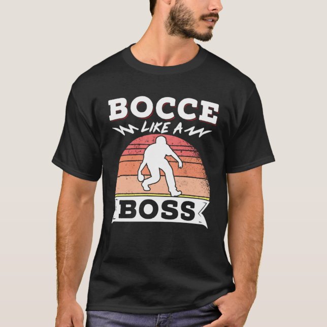 Bocce Ball Bocce Player 22 T-Shirt (Front)
