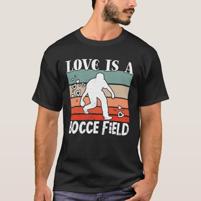 Bocce Ball Bocce Player  23 T-Shirt (Front)