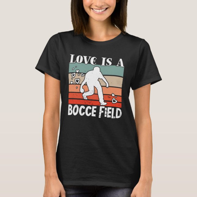 Bocce Ball Bocce Player  23 T-Shirt (Front)