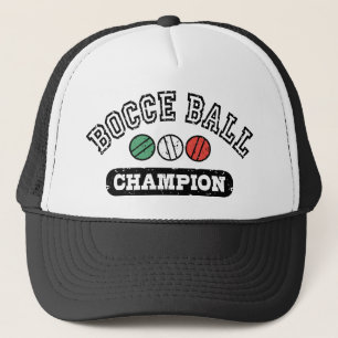 Bocce Ball Champion Trucker Hat