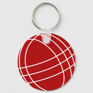 Bocce ball keychain