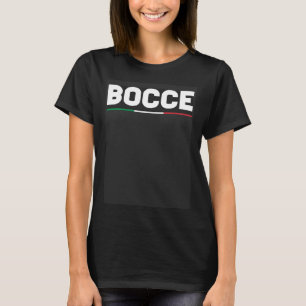 Bocce Ball Player Italia Italy Flag Bocce 1 T-Shirt
