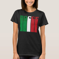 Bocce Ball Player Italia Italy Flag Bocce