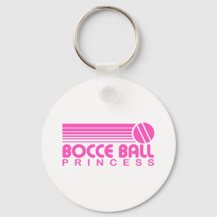 Bocce Ball Princess Key Ring