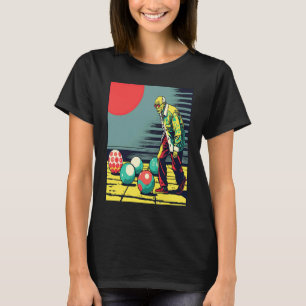 Bocce Ball Retirement Appreciation Pop Bocce Ball T-Shirt