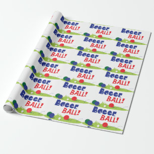 Bocce Ball Wrapping Paper