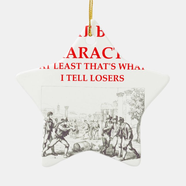 BOCCE CERAMIC TREE DECORATION (Front)