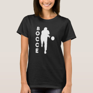 Bocce Colourful Balls Bocci Boccie Player T-Shirt