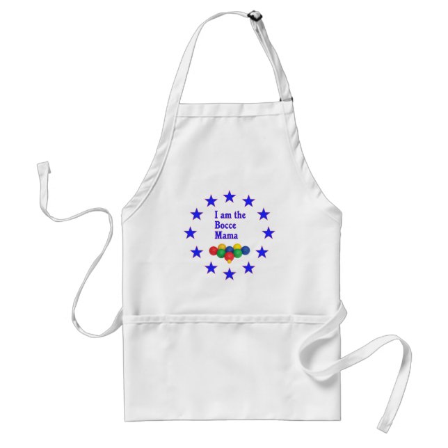 Bocce Mama Standard Apron (Front)