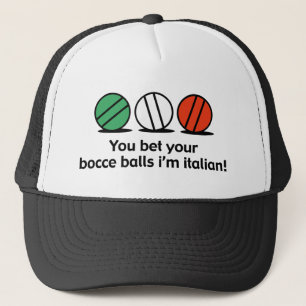 Bocce Trucker Hat