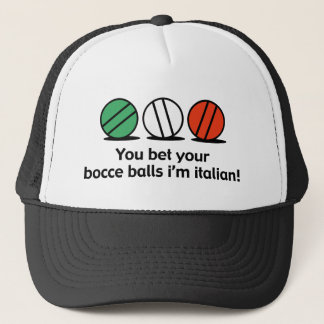 Bocce Trucker Hat