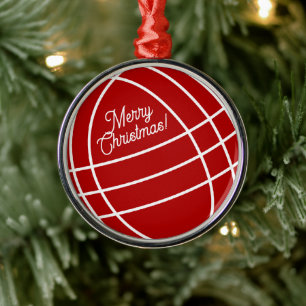 Bocci ball Christmas tree ornament gift