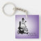 Boccia Girl Hair Up  Key Ring