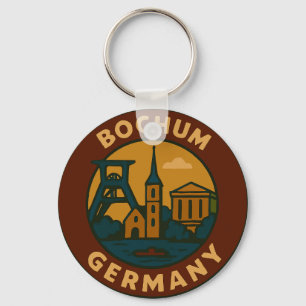 Bochum Germany City Art Key Ring