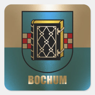 Bochum square sticker
