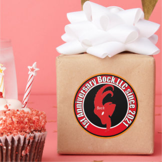 Bock.LLC 1st Anniversary Sticker