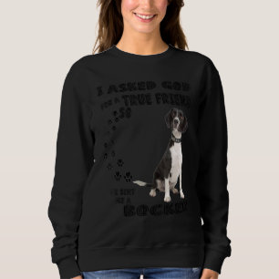 Bocker Quote Mum Dad Costume Beagle Cocker Spaniel Sweatshirt