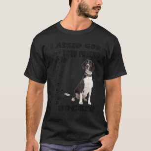 Bocker Quote Mum Dad Costume Beagle Cocker Spaniel T-Shirt