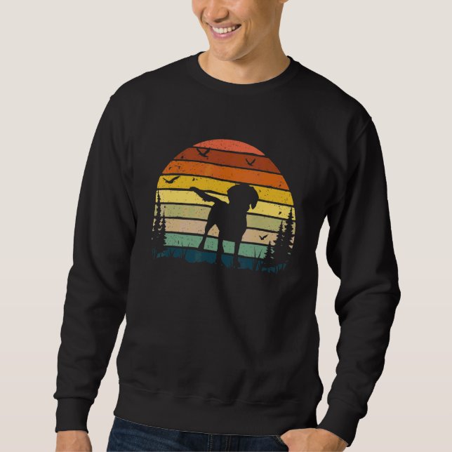 Bocker Vintage Retro Mum Dad Dog Sweatshirt (Front)