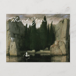 Bocklin's Isle of the Dead, third version Postcard