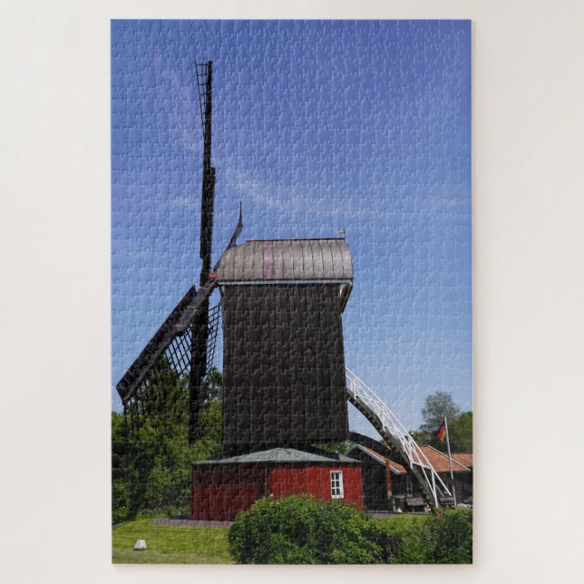 Bockwindmühle in Dornum Jigsaw Puzzle (Vertical)
