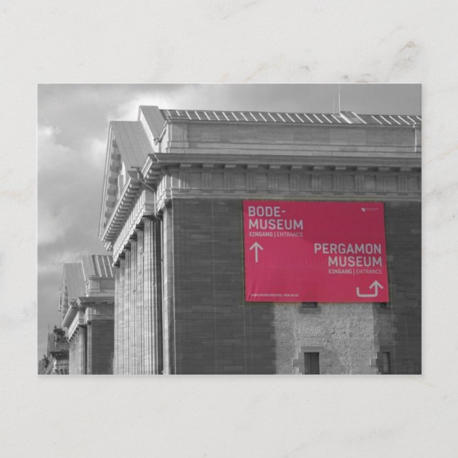 Bode Museum & Pergamon Postcard (Front)