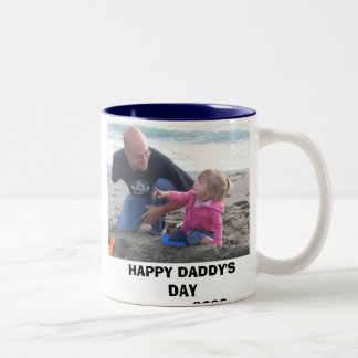 bodega bay 038, HAPPY DADDY'S DAY            2006 Two-Tone Coffee Mug