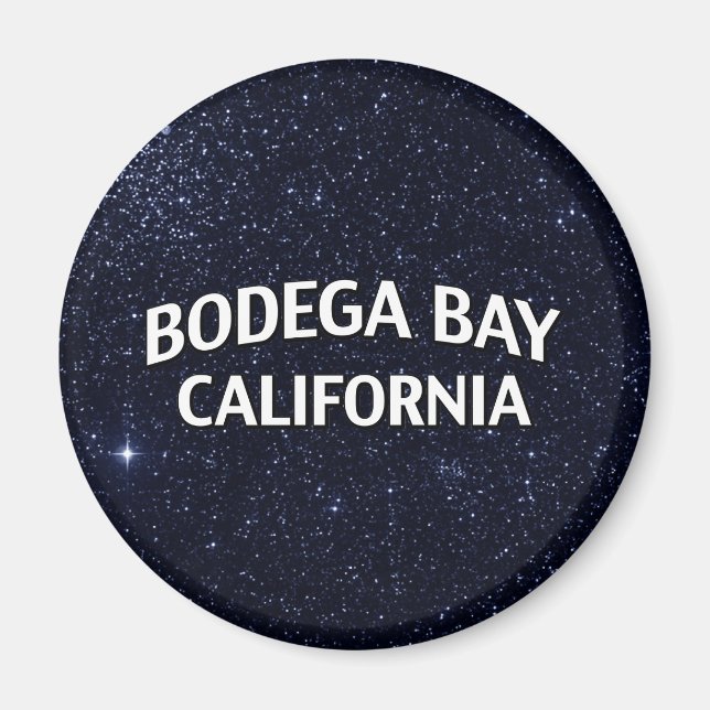 Bodega Bay California Magnet (Front)