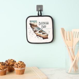 Bodega Bay California Souvenir Gift Pot Holder