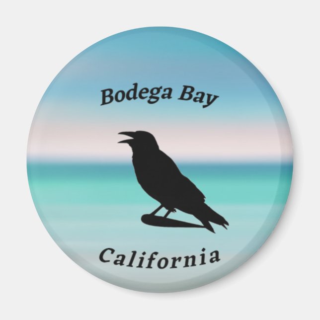 Bodega Bay Souvenir Magnet (Front)