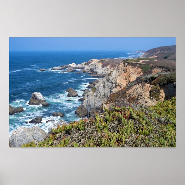 Bodega Head Rugged Coast and Trail Poster (Front)