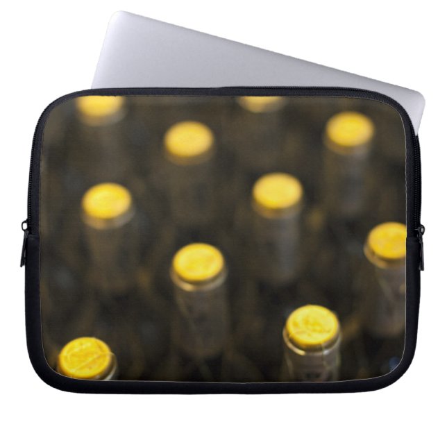 Bodega Marques de Riscal winery, wine bottles Laptop Sleeve (Front)