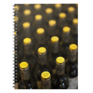 Bodega Marques de Riscal winery, wine bottles Notebook