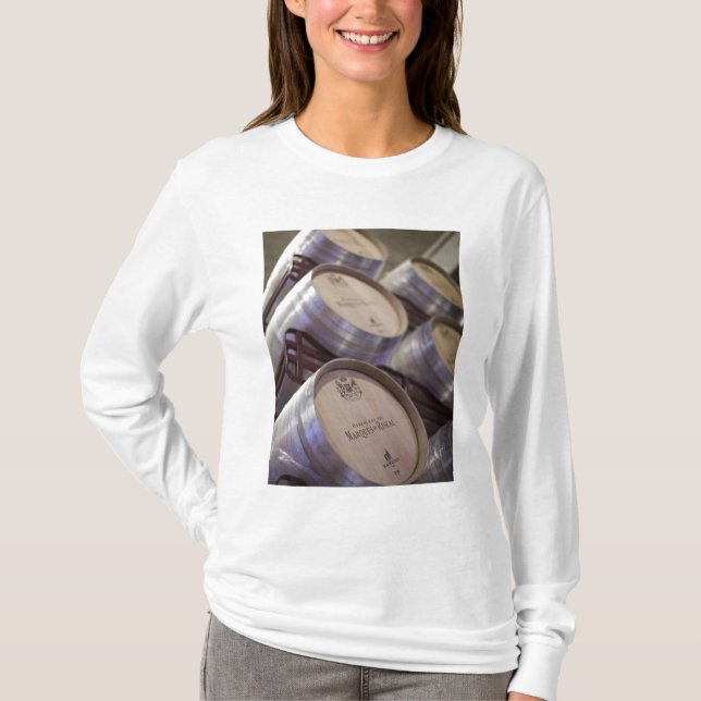 Bodega Marques de Riscal winery, wine cellar T-Shirt (Front)