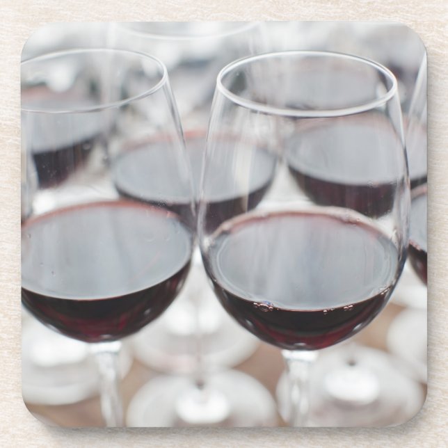 Bodega Marques de Riscal winery, wine tasting Coaster (Front)