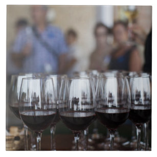 Bodega Marques de Riscal winery, wine tasting Tile