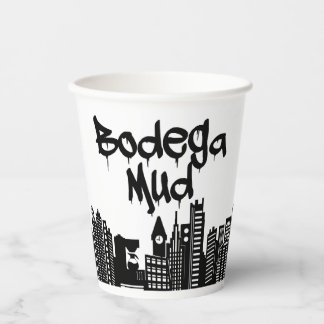 Bodega Mud Coffee Cup - black marker version