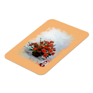 Bodegón de flores/Still life of flowers Magnet
