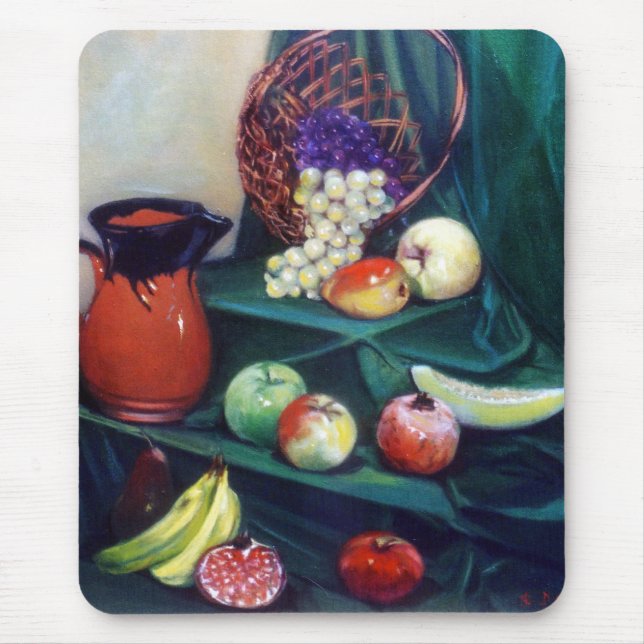 Bodegón de flores/Still life of flowers Mouse Mat (Front)