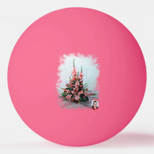 Bodegón de flores/Still life of flowers Ping Pong Ball