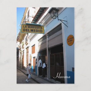 bodeguita havana postcard