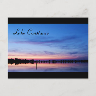 Bodensee at Sunset - Postcard